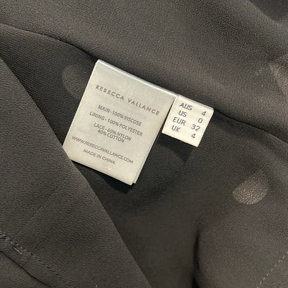 Rebecca Vallance Penelope BNW Polka Dot Mini Dress Size 0US - Picture 9 of 10